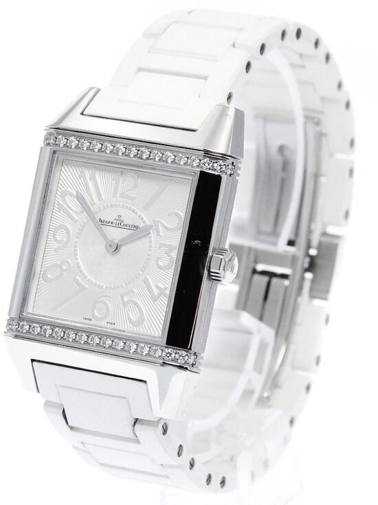 JAEGER-LECOULTRE Reverso Squadra Q7038720 Silver Dial Quartz Ladies Watch_950636 main image 5